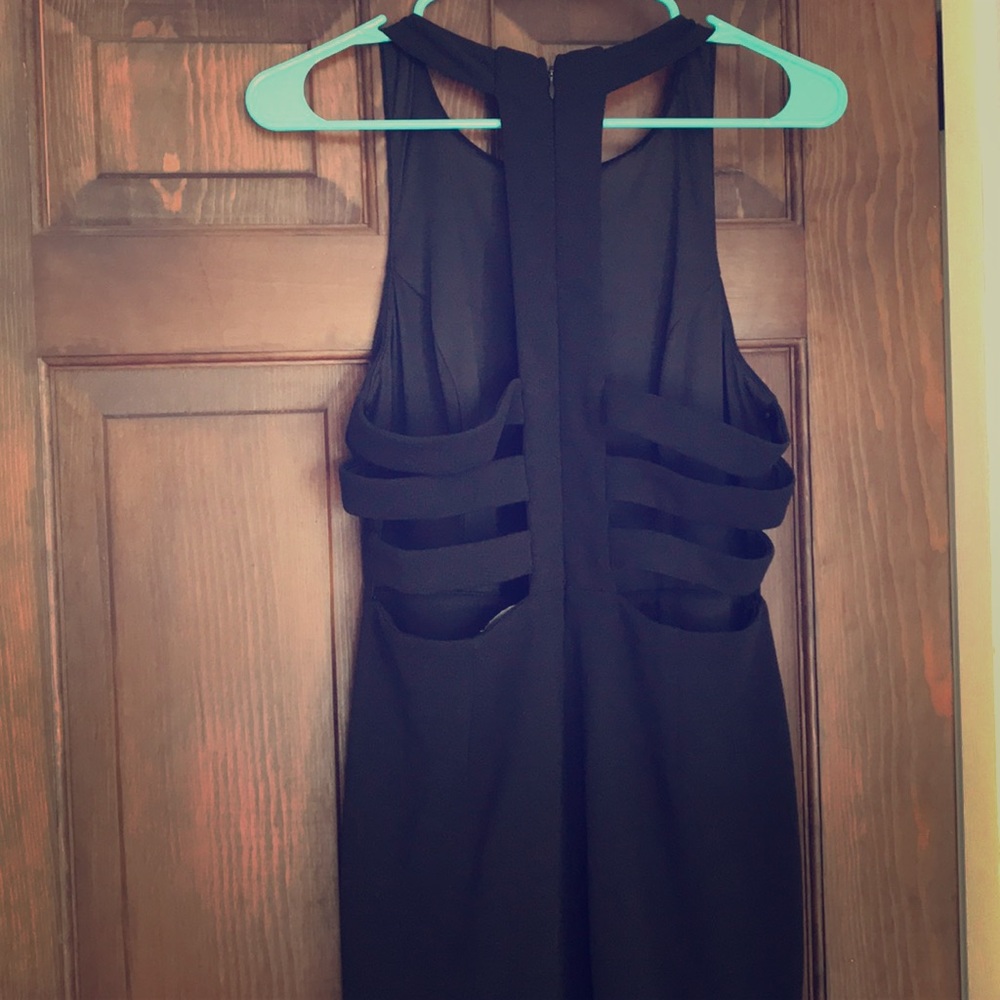 Lulu’s Power of Wow Black Backless Maxi Dress